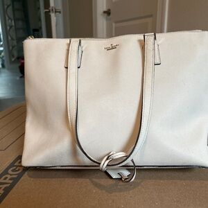 Beige white, Kate Spade New York purse
